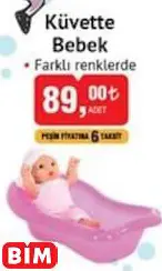 KÜVETTE BEBEK KÜVETTE BEBEK